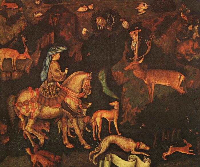 Antonio Pisanello The Vision of St.Eustace China oil painting art